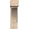 Ekena Millwork Thorton Block Smooth Bracket w/ Offset Brace, Douglas Fir, 7 1/2"W x 24"D x 28"H BKT0806X24X28THR05SDF - alternate 3